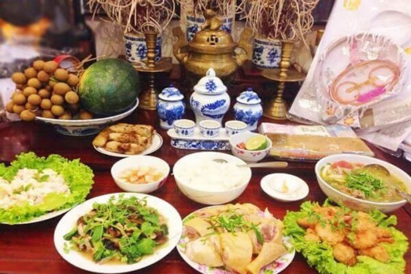 Chuẩn bị mâm cỗ giỗ đầu tươm tất