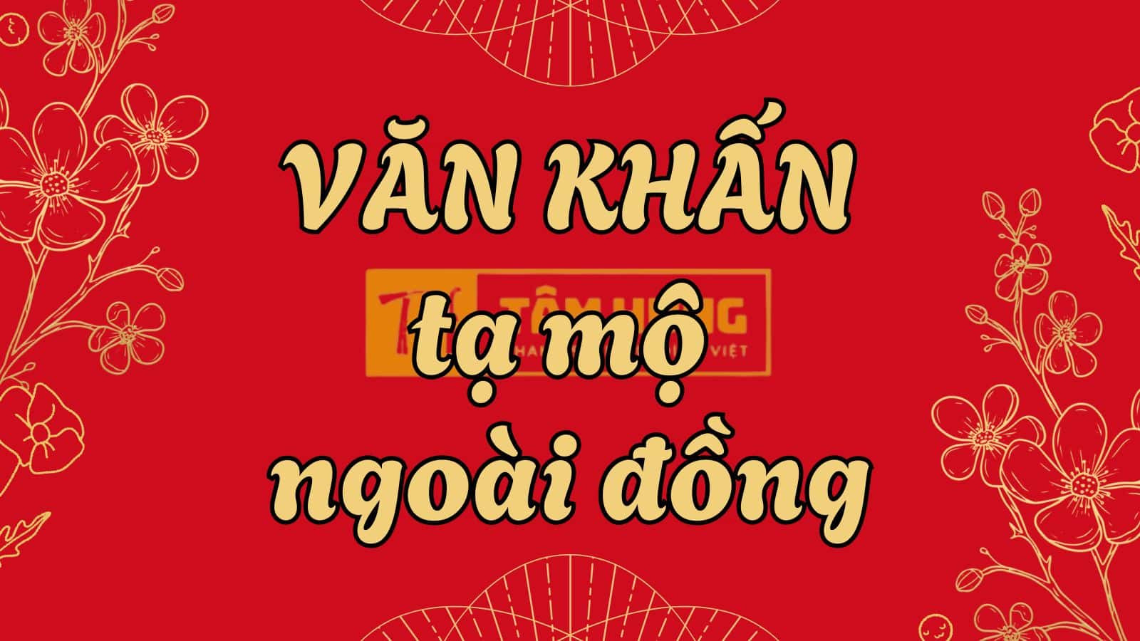 Gia đình chuẩn bị lễ vật và văn khấn tạ mộ ngoài đồng trong dịp Thanh Minh