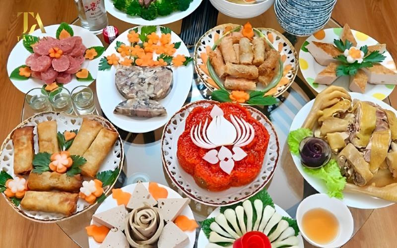 Mâm cúng giỗ đầy đủ tại mộ