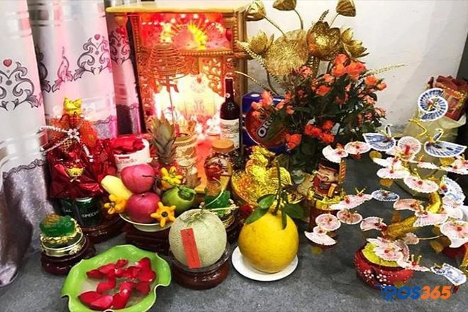 Mâm cúng văn khấn bán hàng hàng ngày đầy đủ