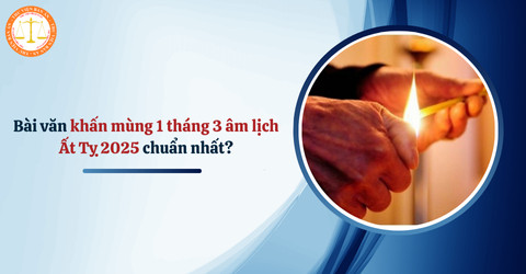 Mâm cúng văn khấn mùng 1 tháng 3 âm lịch tại gia