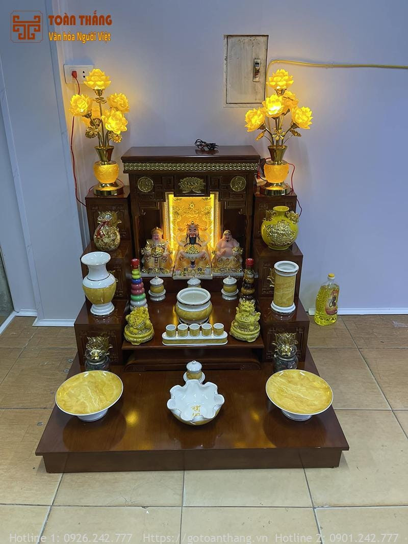 Nghi thức cúng Thổ Công thể hiện nét đẹp văn hóa tâm linh của người Việt