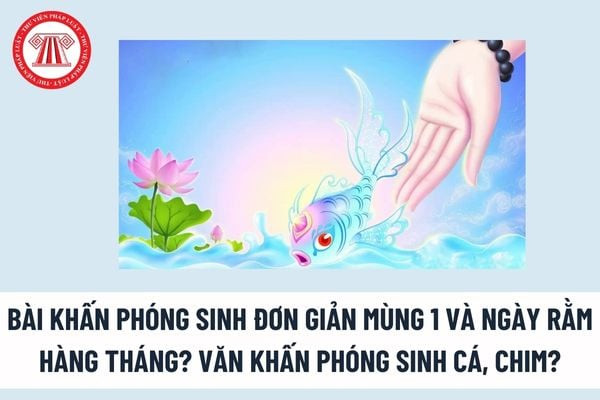 Nghi thức văn khấn phóng sinh ốc tại sông