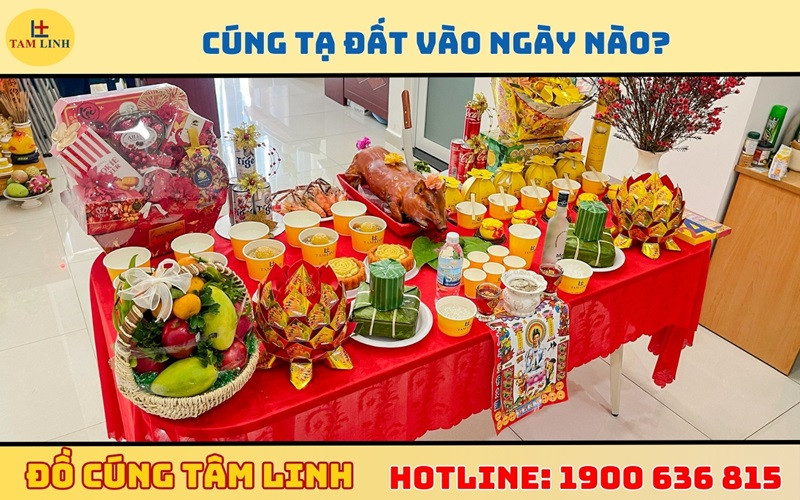 Thời điểm cúng văn khấn tạ đất đầu năm