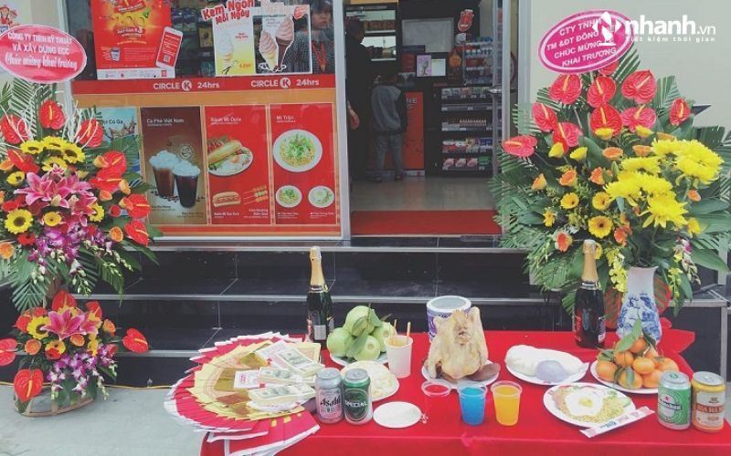 Thứ tự cúng khai trương cửa hàng và văn khấn khai trương