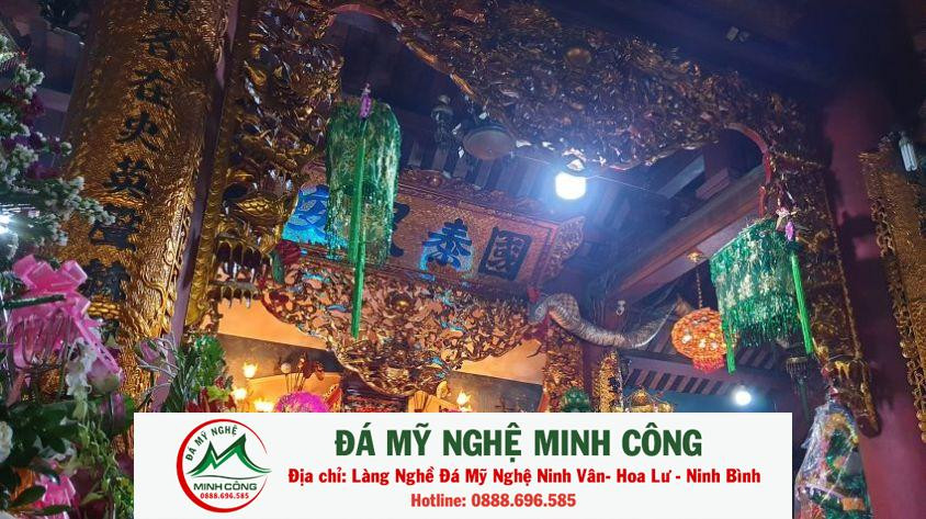 Toàn cảnh đền Cô Bé Chí Miu linh thiêng ở Bắc Giang nhìn từ xa