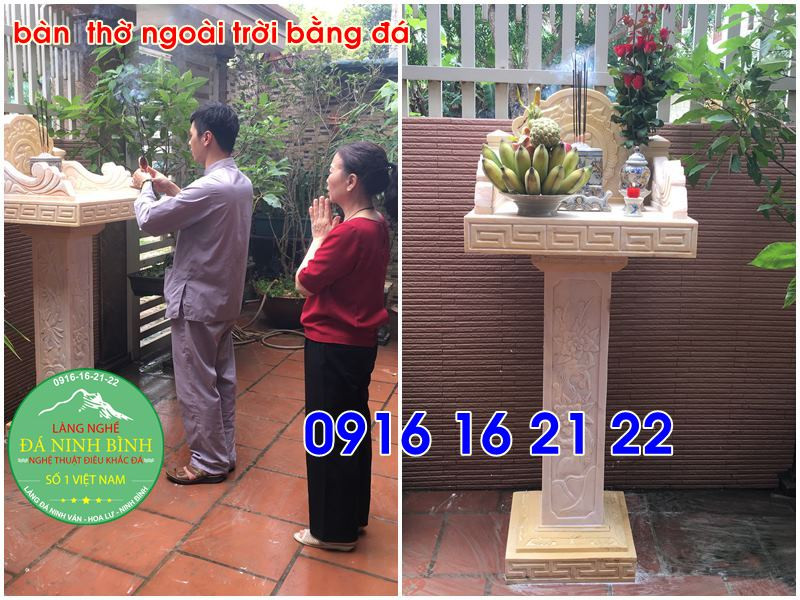 Văn khấn bàn thờ thiên ngoài trời vào ngày mùng 1 và rằm tháng