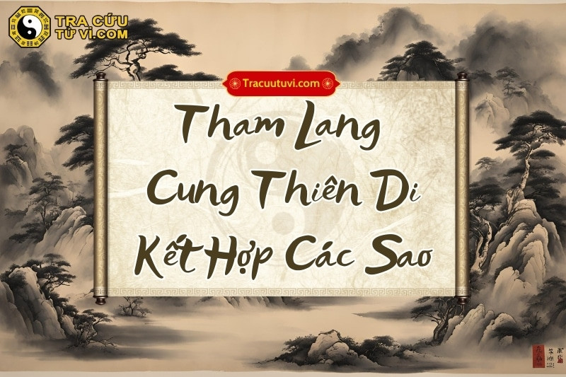 Ảnh hưởng của Tham Lang cung Thiên Di khi kết hợp các sao trong lá số Tử Vi