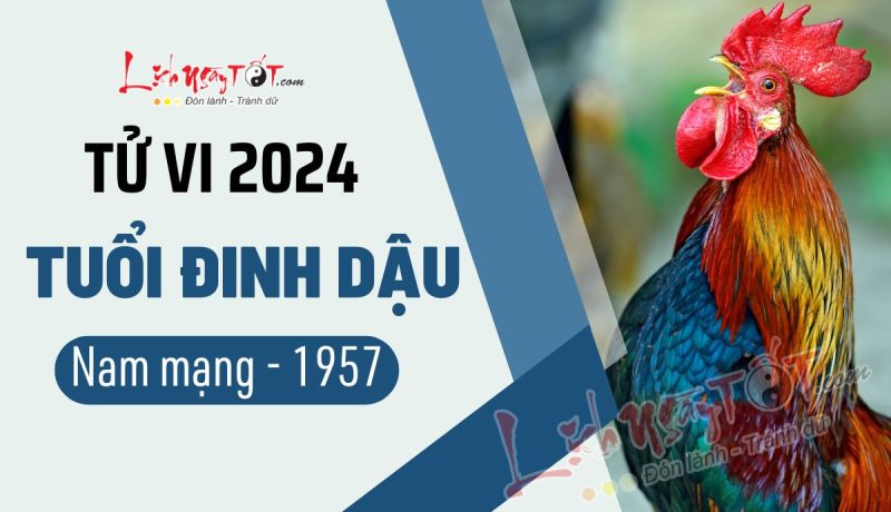 Bản mệnh tuổi Đinh Dậu 1957 dự báo vận trình năm 2024