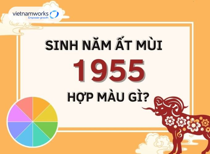 Bảng màu sắc hợp và kỵ với người tuổi Ất Mùi mệnh Kim