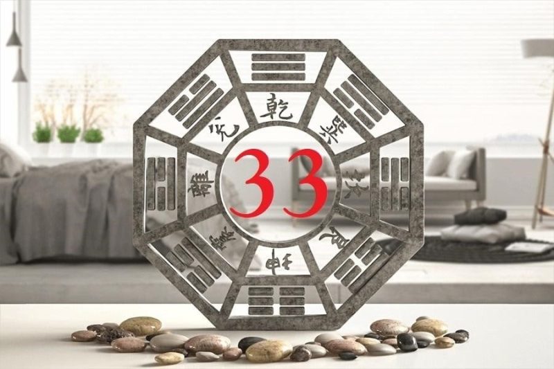Bánh xe phong thủy biểu thị sự cân bằng ngũ hành, giải đáp số 33 hợp mệnh gì