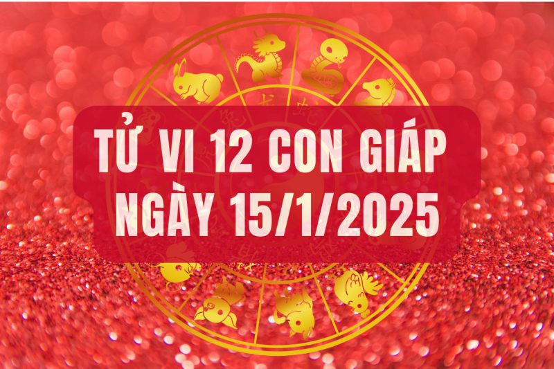 Biểu tượng 12 con giáp và vòng luân hồi trong dự đoán tử vi ngày 15/1/2025