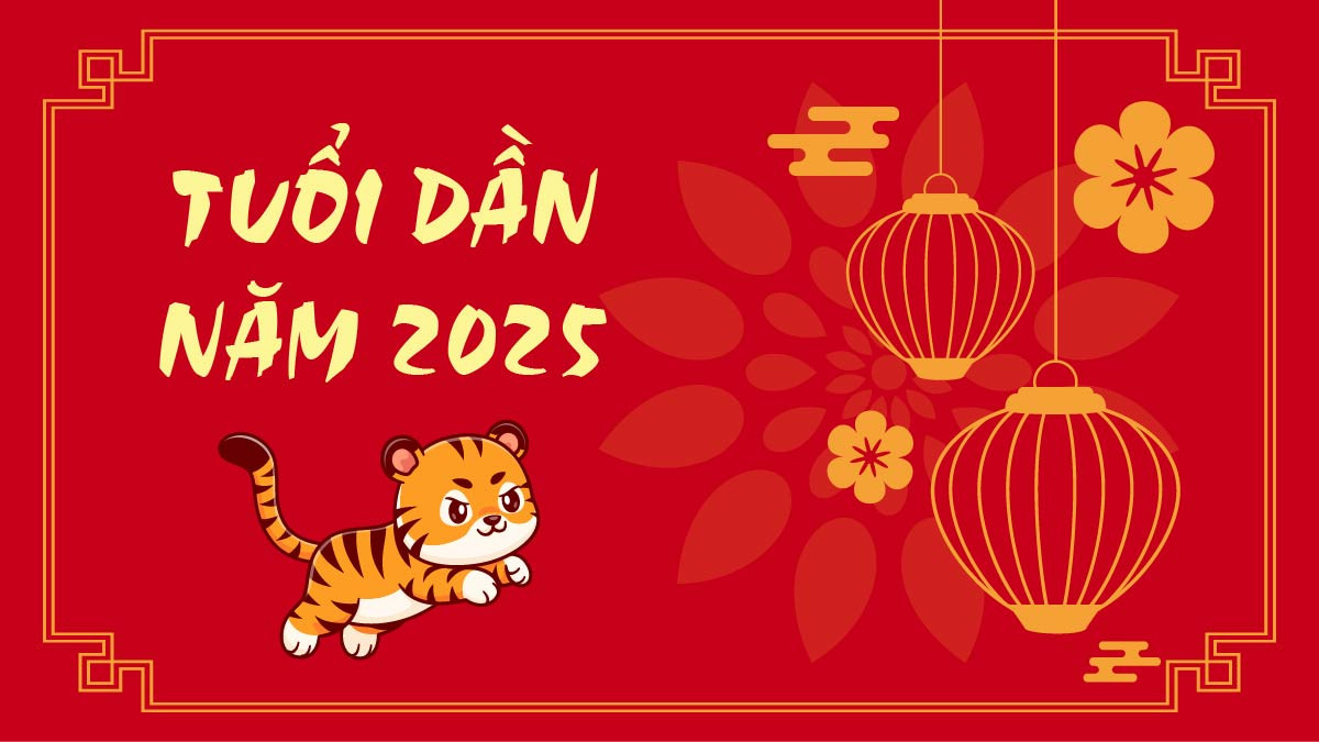 Biểu tượng con hổ tượng trưng cho tuổi Dần, nhận lời khuyên tử vi năm 2025