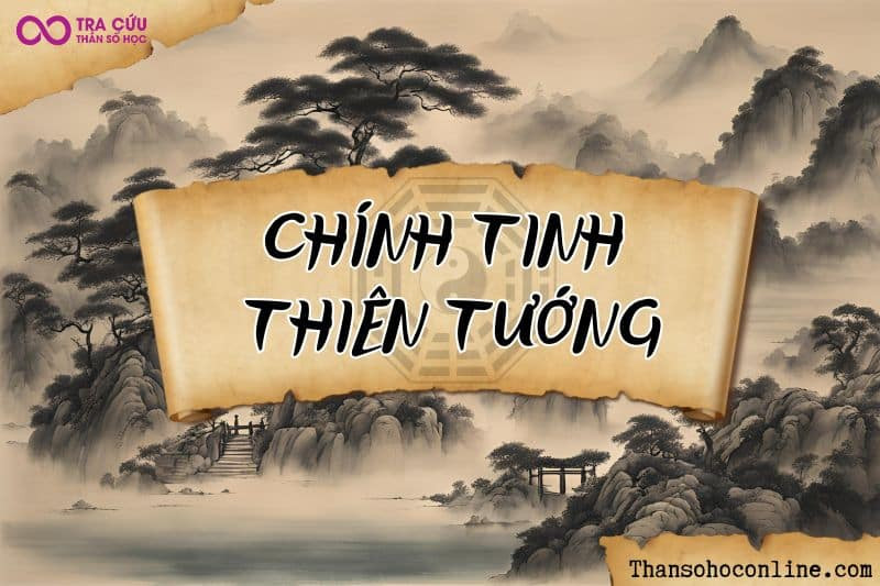 Chính Tinh sao Thiên Tướng chủ về chức vụ, quyền hành, sự bảo vệ và che chở