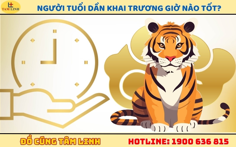Chọn giờ tốt khai trương cửa hàng cho người tuổi Dần