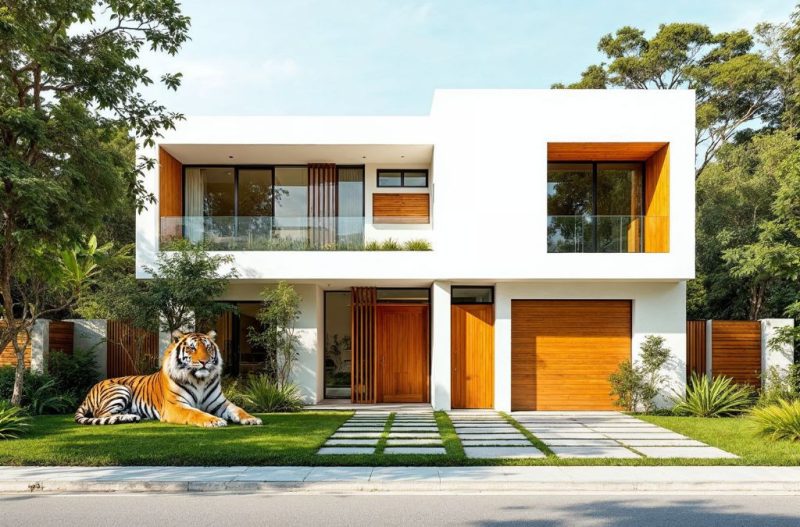 Gia đình vui mừng trước căn nhà mới