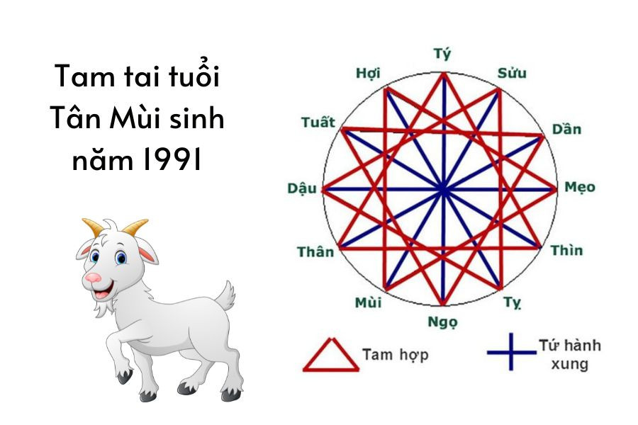 Giai đoạn Tam Tai và những điều cần lưu ý cho tuổi Tân Mùi 1991