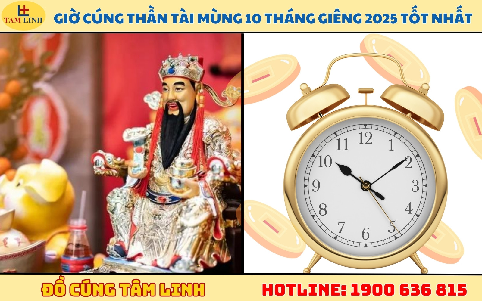 Giờ cúng Thần Tài chung tốt nhất