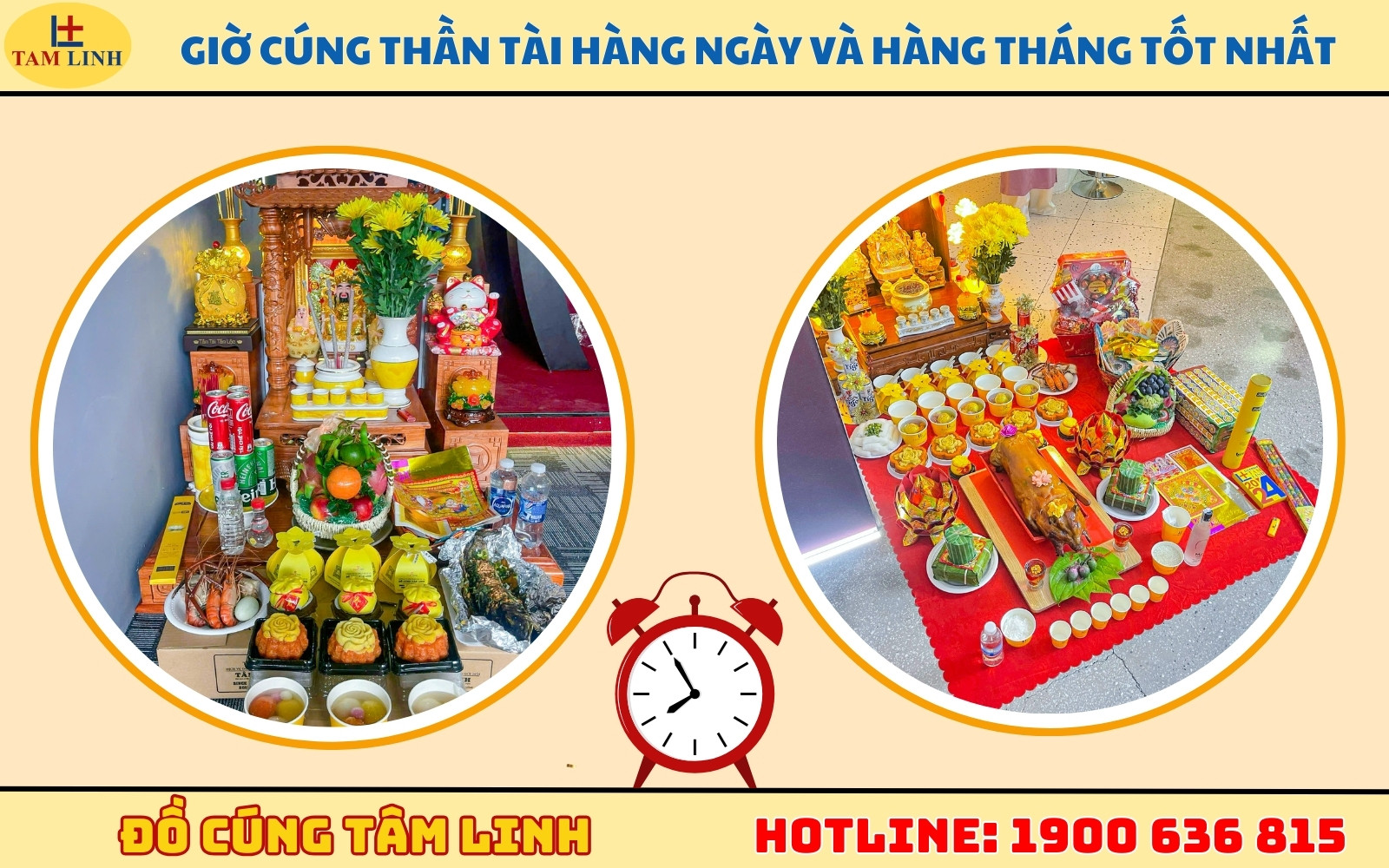 Giờ cúng Thần Tài hàng ngày và hàng tháng
