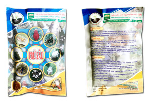 Gói thuốc trừ sâu từ vi sinh vật là chế phẩm chứa các vi khuẩn có lợi