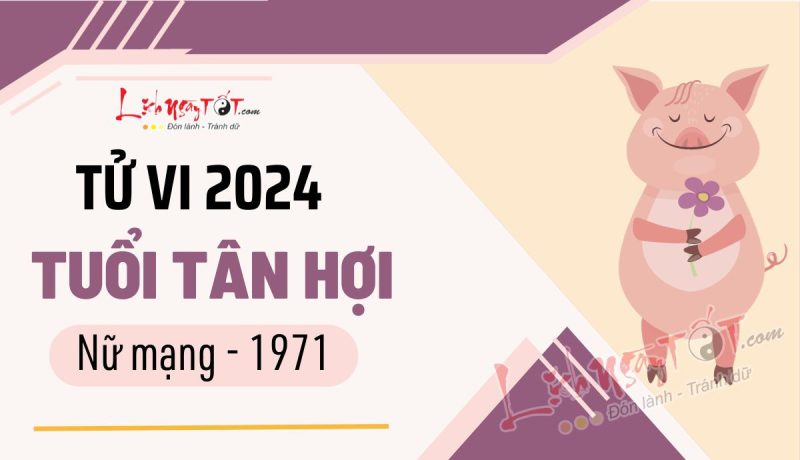 Hình ảnh chung về tử vi tuổi Hợi 1971 nữ mạng năm 2024