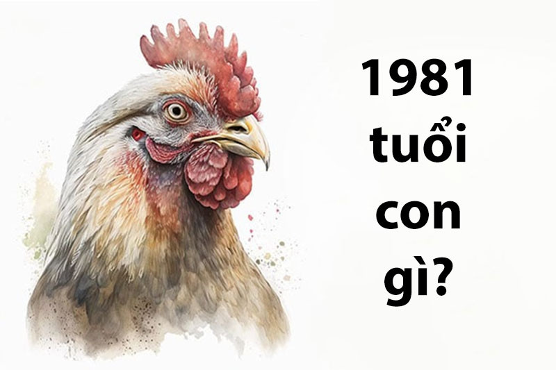 Hình ảnh con Gà - biểu tượng của người sinh năm 81 tuổi Tân Dậu