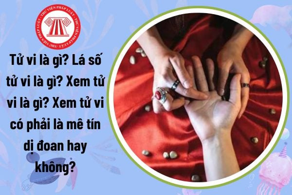 Hình ảnh minh họa lá số tử vi, công cụ để xem tử vi là xem những gì về vận mệnh con người