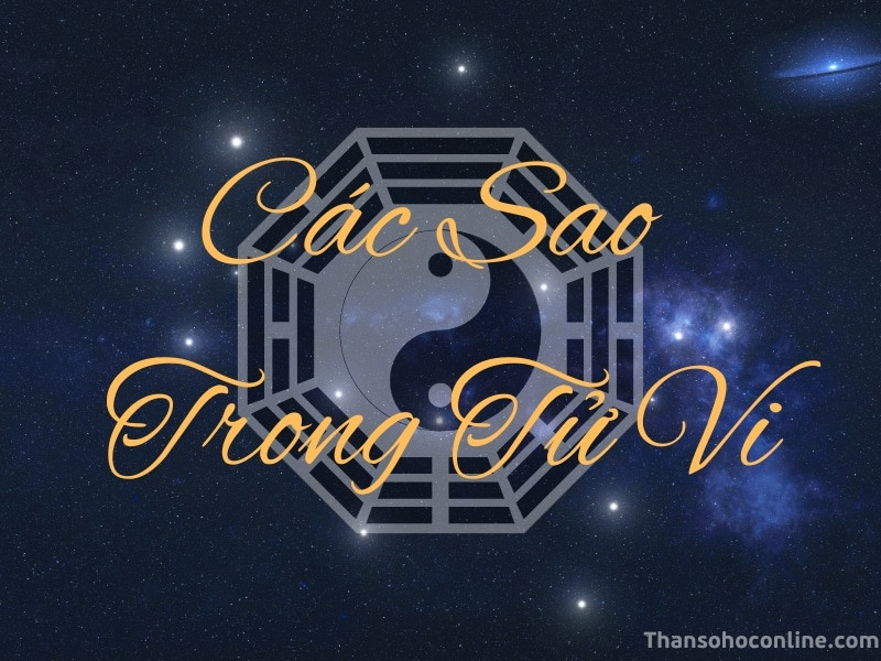 Hình ảnh minh họa phụ tá diệu, làm rõ cách các sao này hỗ trợ và tăng cường sức mạnh của quyền tinh