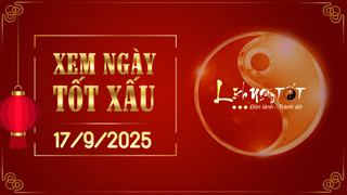 Hình ảnh một tờ lịch vạn niên mở ra, hiển thị các thông tin về ngày tốt xấu, cùng với tử vi 15/11 lịch ngày tốt