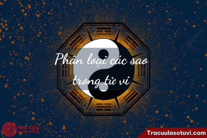 Hình ảnh tổng quan các sao chính tinh và phụ tinh trong lá số tử vi