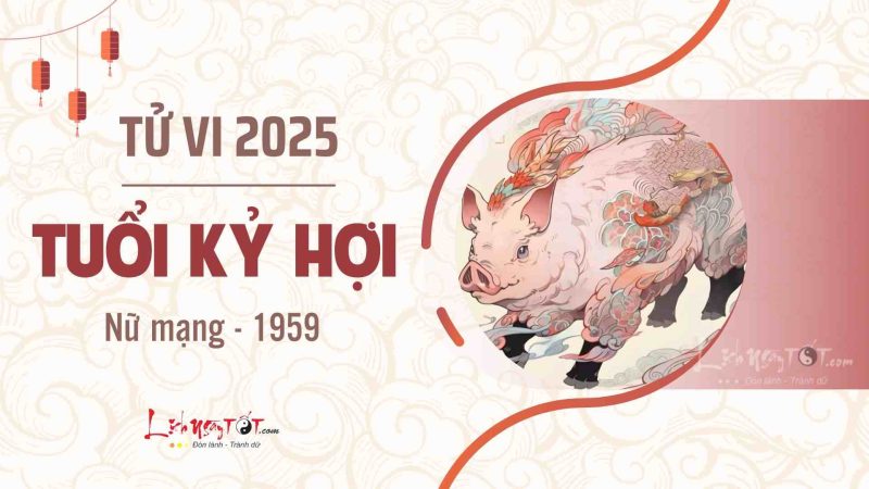 Hình ảnh tượng trưng cho vận hạn tử vi tuổi Kỷ Hợi nữ mạng năm 2025