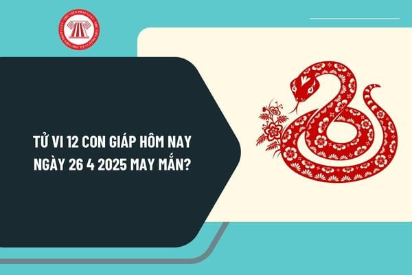 Hình minh họa tổng quan về tử vi 12 con giáp ngày 26/4/2025, dự báo vận may và tài lộc.