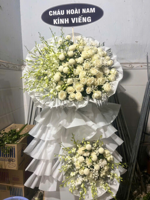 Hoa đi viếng đám sui gia