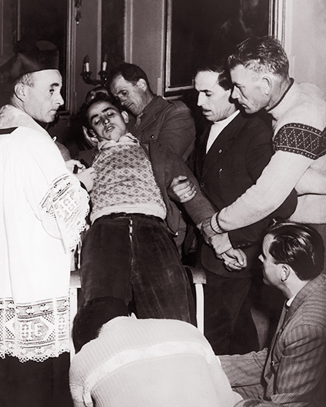 Lễ trừ tà ở Italy vào thập niên 1950