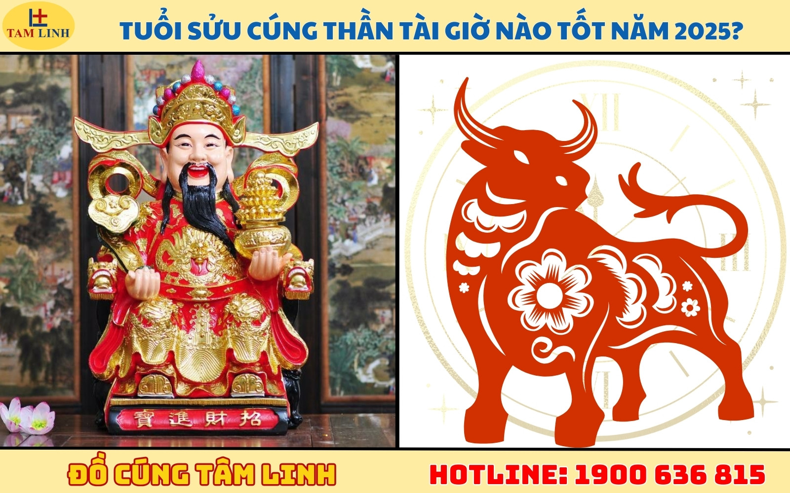 Lễ vật cúng Thần Tài cho người tuổi Sửu, thể hiện sự chu đáo.