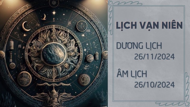 Lịch âm và các yếu tố phong thủy ảnh hưởng đến tử vi 25/11/2024 của 12 con giáp