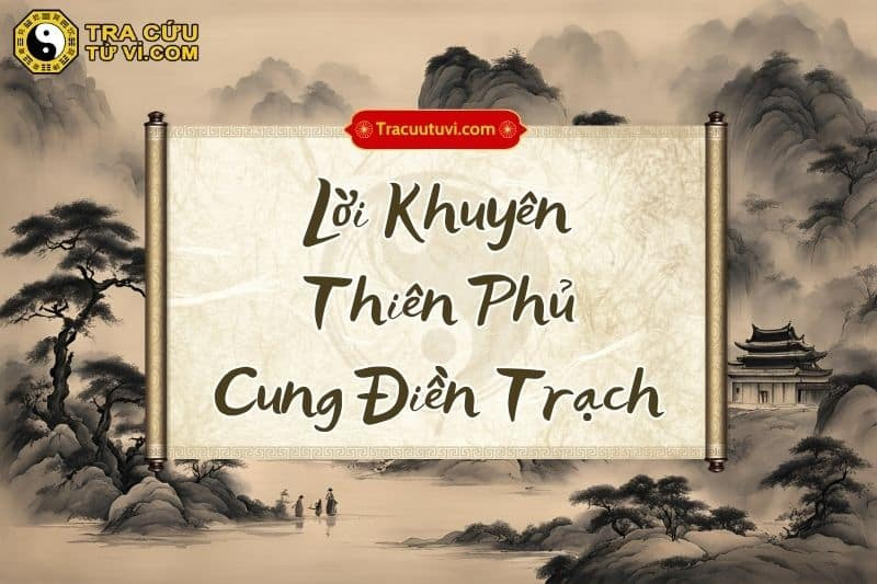 Lời khuyên dành cho người có sao Thiên Phủ cung Điền Trạch