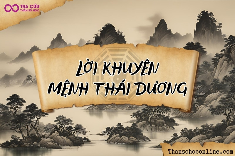 Lời khuyên hữu ích cho người có sao Thái Dương tử vi tọa thủ cung Mệnh