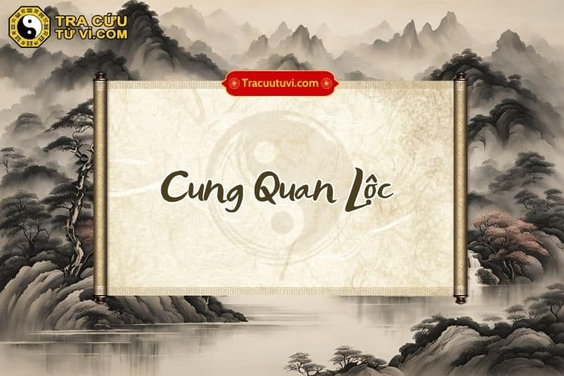 Luận giải tam phương tứ chính của cung Quan Lộc trong lá số