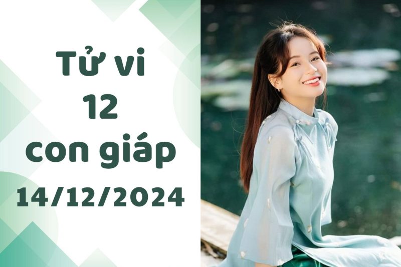 Luận giải tử vi 12 con giáp ngày 14 tháng 12 năm 2024