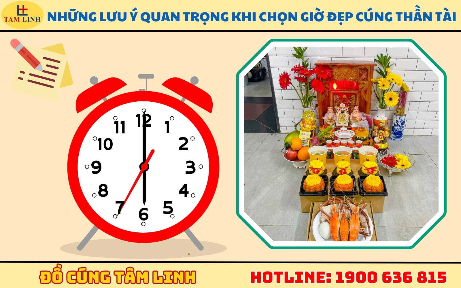 Lưu ý khi chọn giờ đẹp cúng Thần Tài