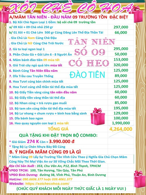 Mâm cúng đầu năm thịnh soạn với heo quay nguyên con