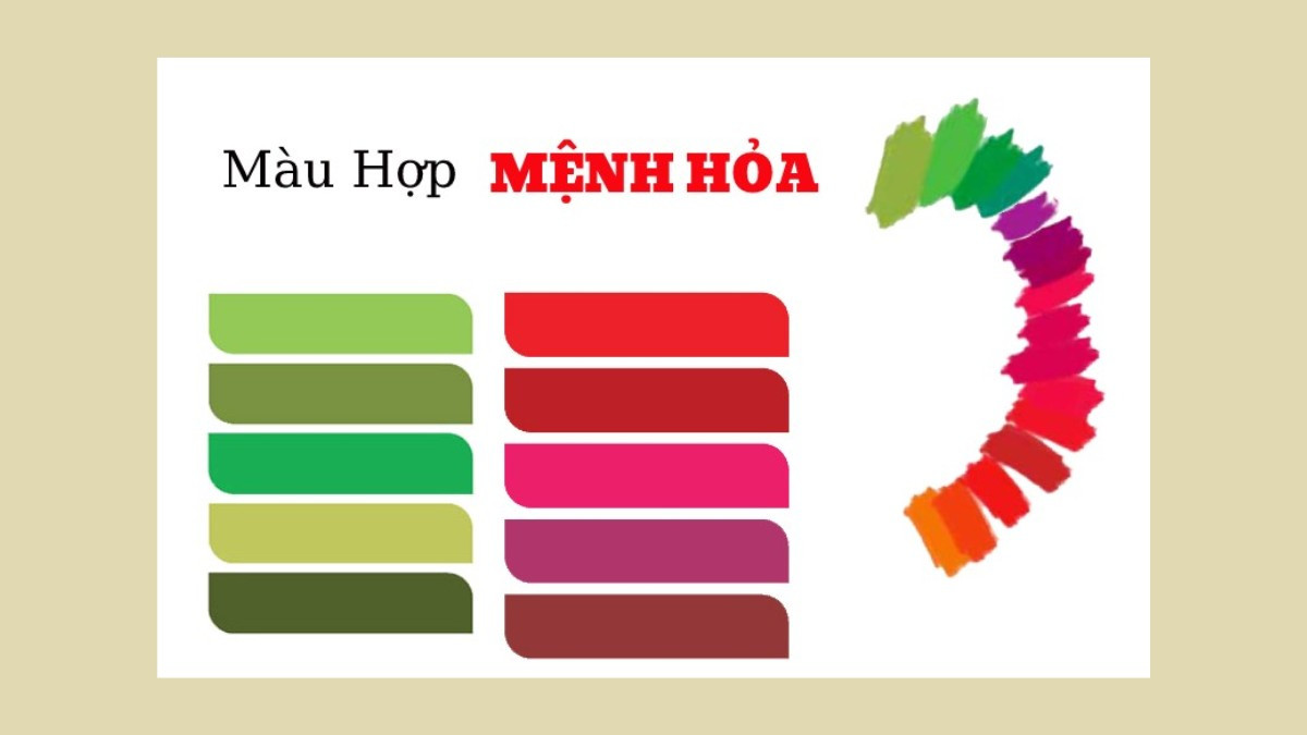 Màu sắc hợp và kỵ với em bé sinh năm 2024 mệnh Hỏa