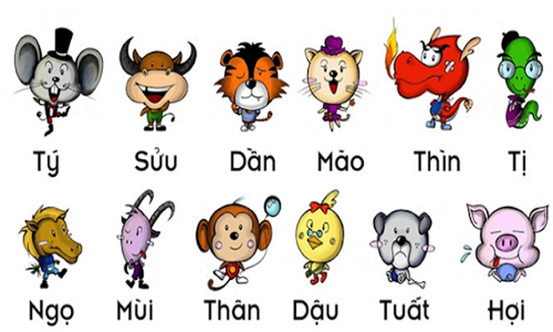 Màu sắc may mắn theo tuổi