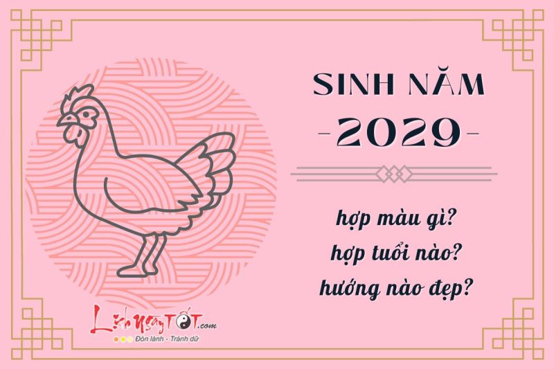 Màu sắc phong thủy hợp với người sinh năm 2029 mệnh Thổ
