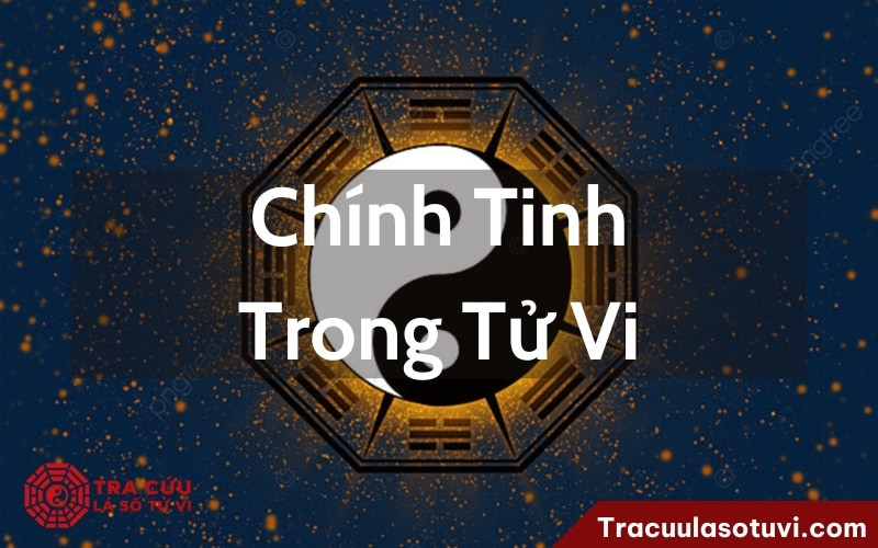 Minh họa các chính tinh quan trọng trong tử vi