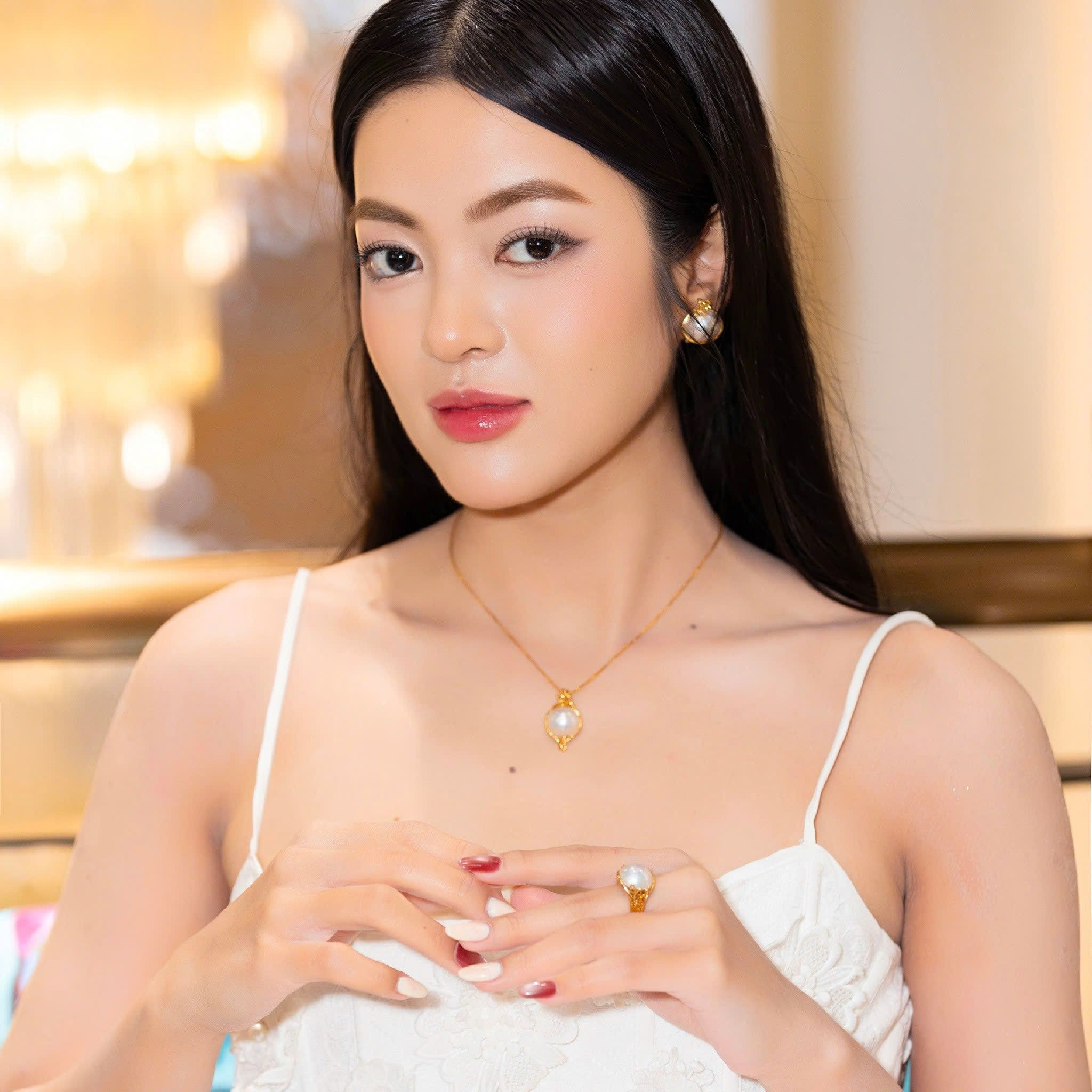 Ngọc trai Mabe trắng ngà