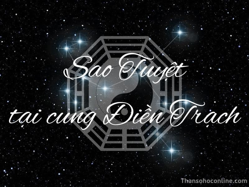 Ngôi nhà nhỏ nằm sâu trong ngõ hẹp, tượng trưng cho ảnh hưởng của sao Tuyệt tại cung Điền Trạch
