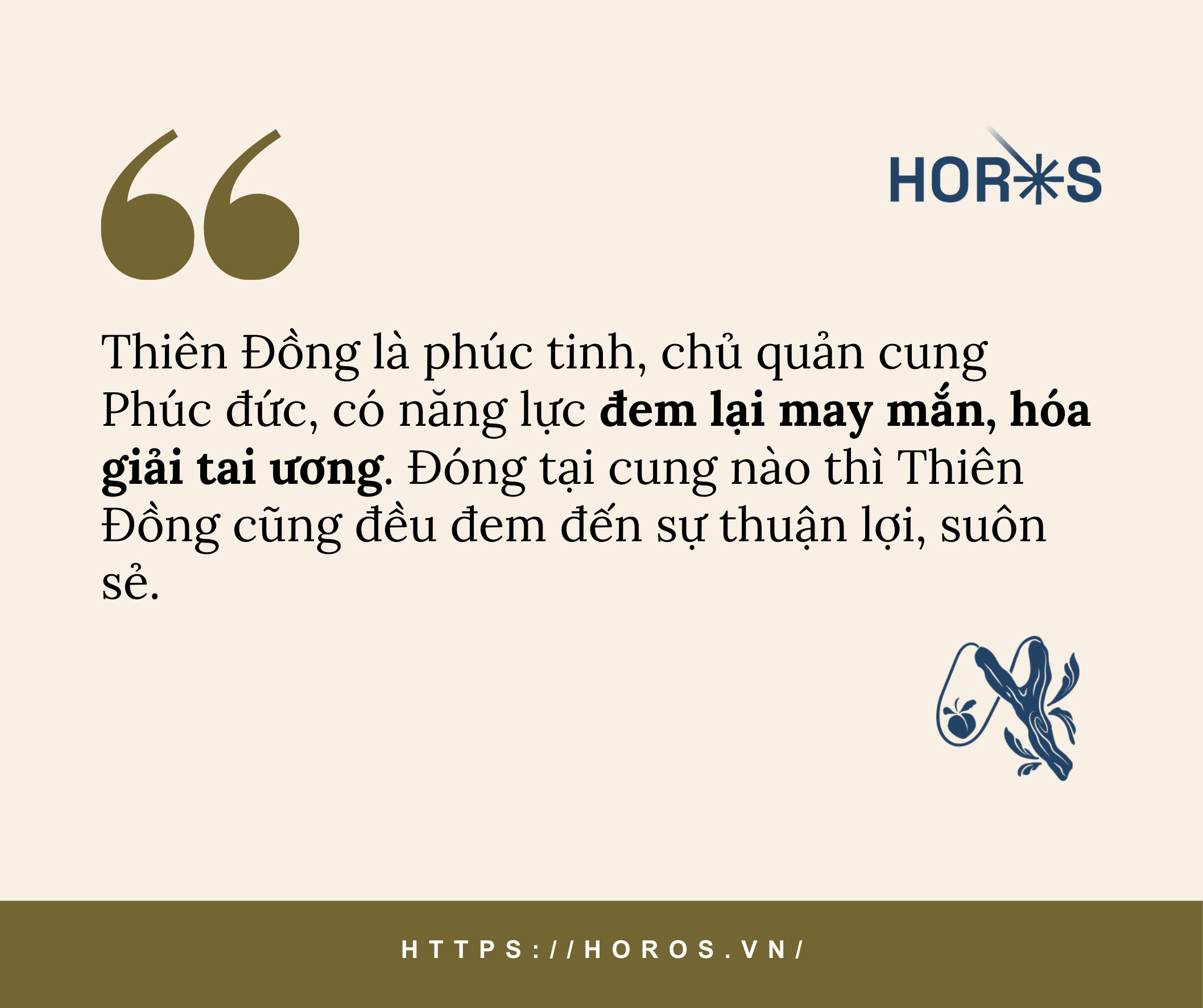 Người có Thiên Đồng thủ Mệnh với tính cách ôn hòa, thiện lương