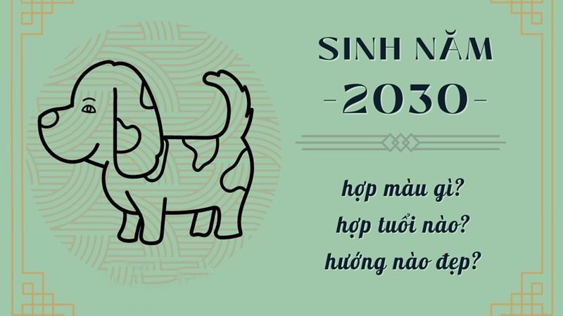 Người sinh năm 2030 là năm con gì